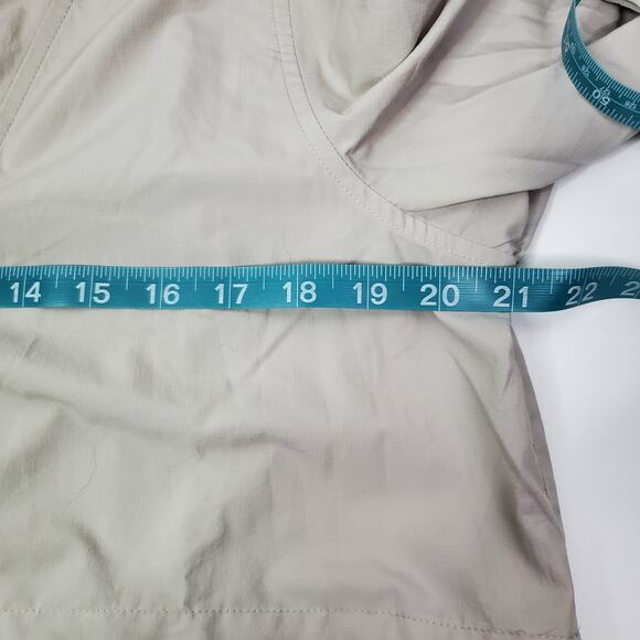 Nau Women's S Anorak Sand Mid-length Hooded Lightweight windbreaker Recycled - Picture 14 of 14